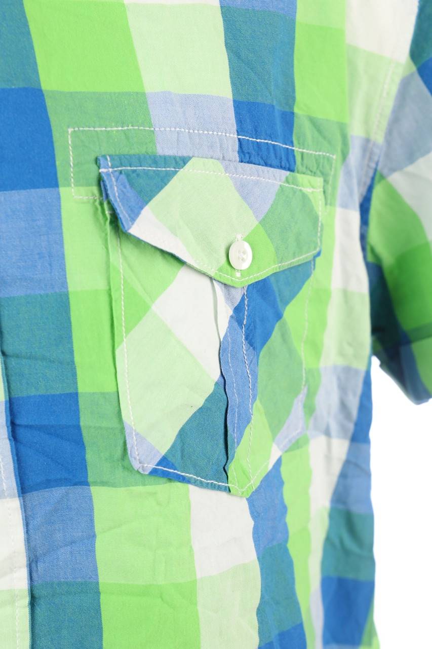 Carou RAINBOW Kurzarm-Hemd Mit Karo-Muster