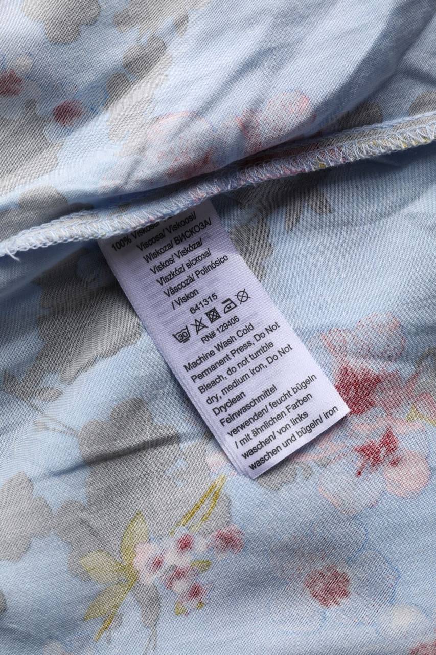 Carou RAINBOW Print-Bluse Mit Cut-outs