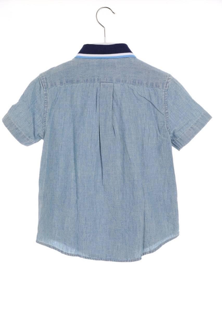 Carou RALPH LAUREN Baumwoll-Hemd In Denim-Optik