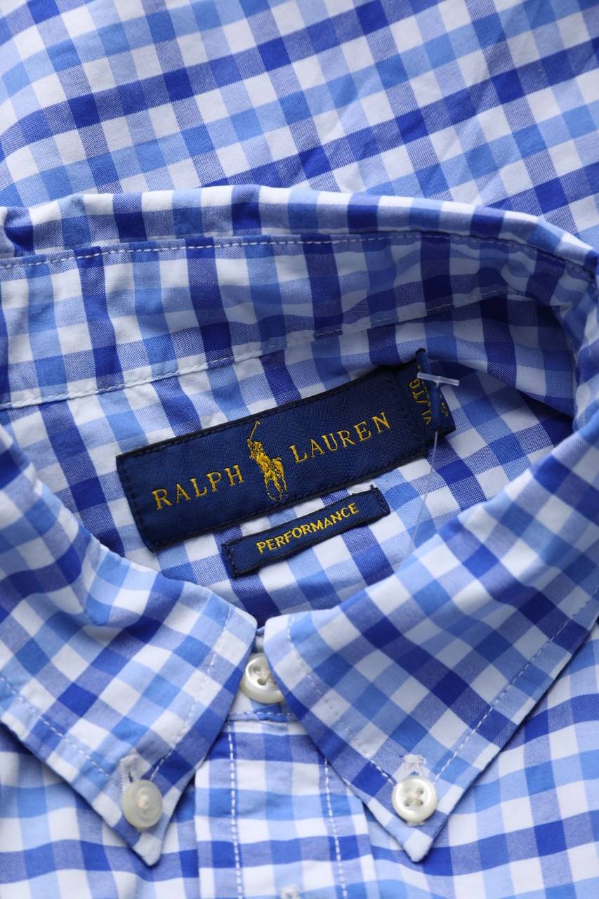 Carou RALPH LAUREN Karo-Hemd Mit Logo-Stickerei