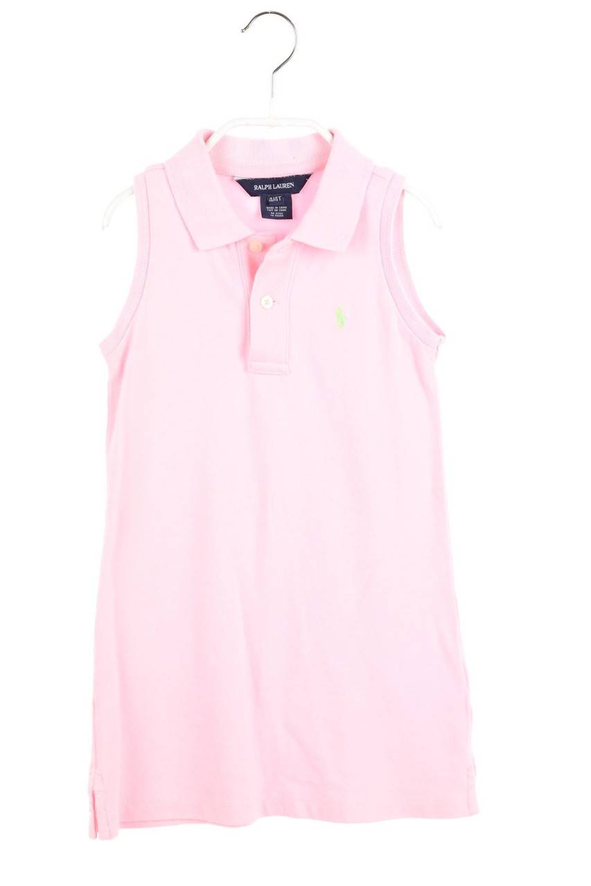 Carou RALPH LAUREN Kleid mit Logo-Stickerei