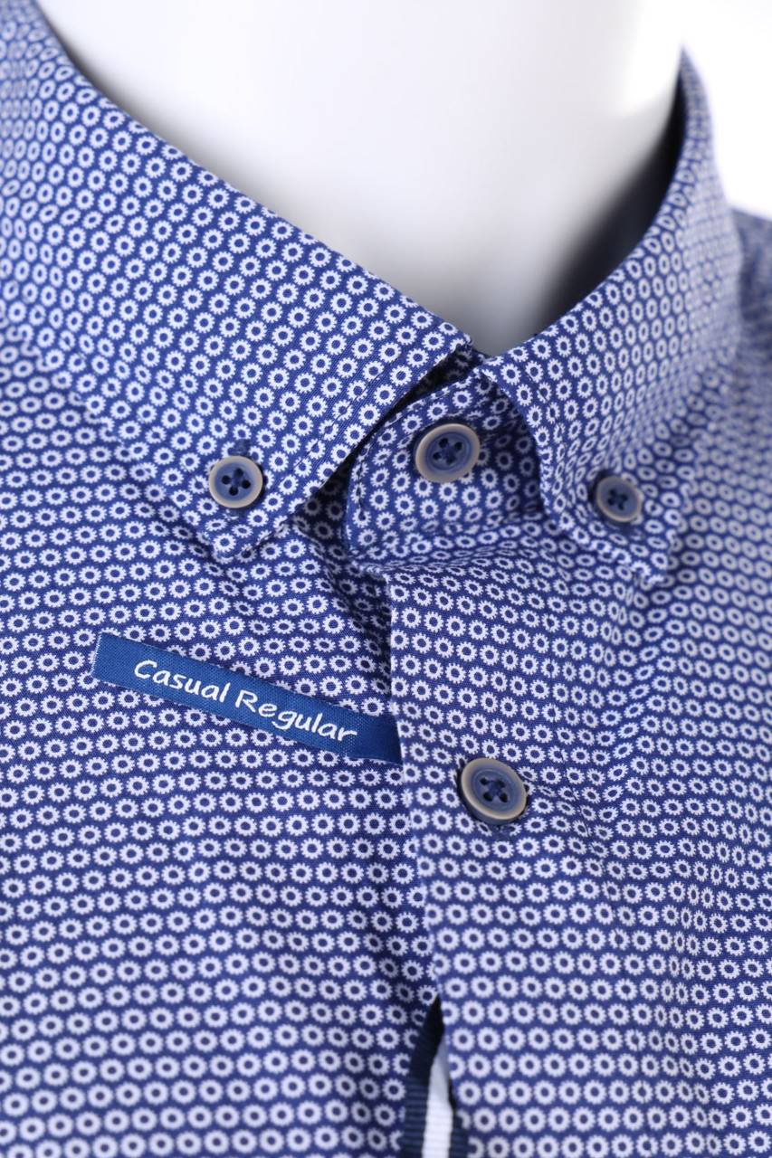 Carou REDMOND Button-down-Hemd Mit Geo-Print