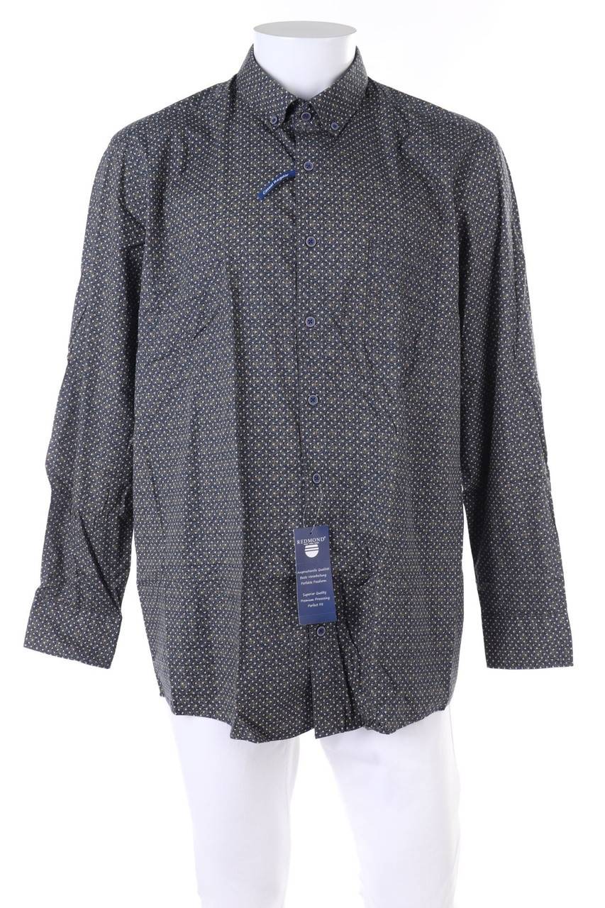 Carou REDMOND Button-down-Hemd mit Geo-Print