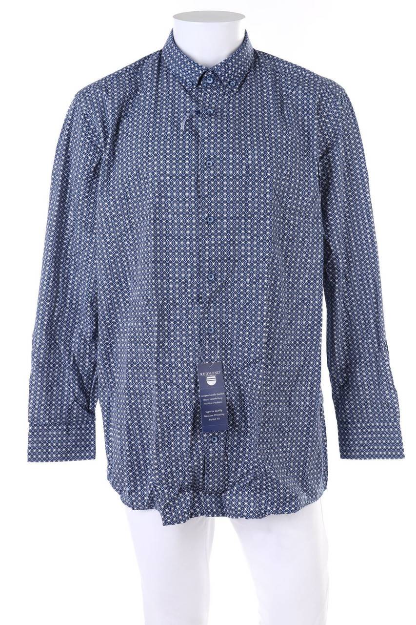 Carou REDMOND Button-down-Hemd mit Geo-Print