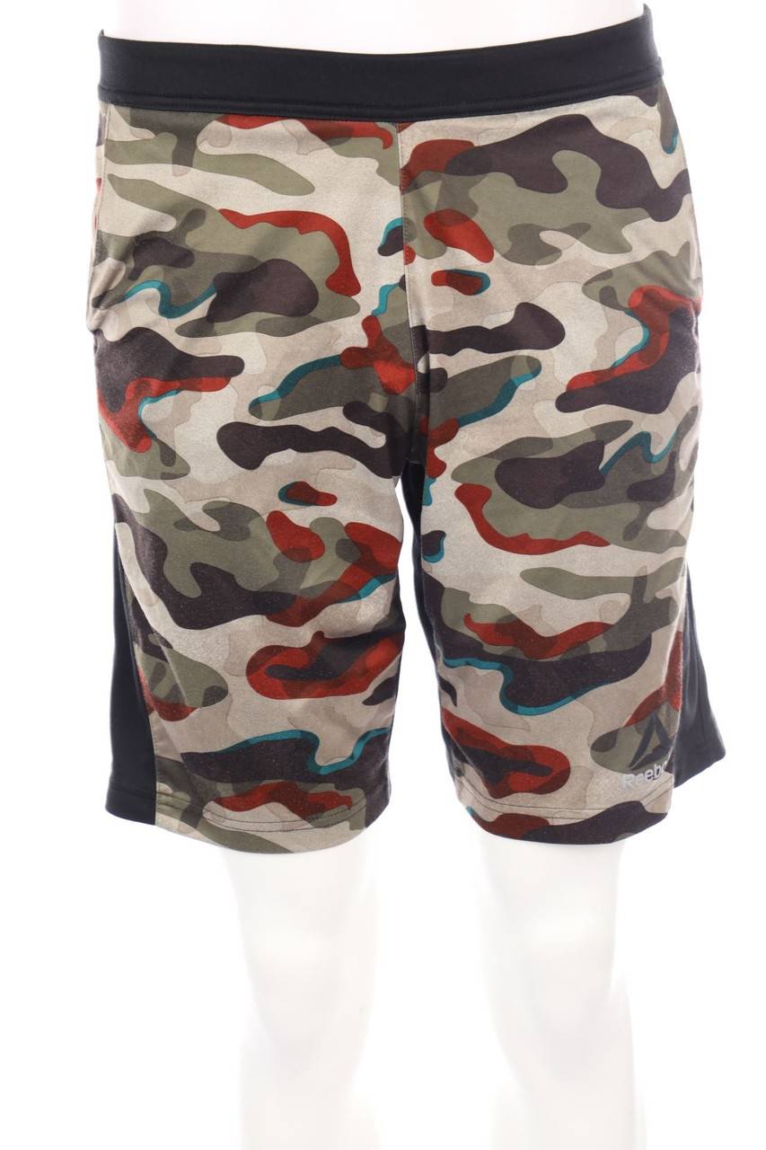Carou Reebok Sport-Shorts mit Camouflage-Print