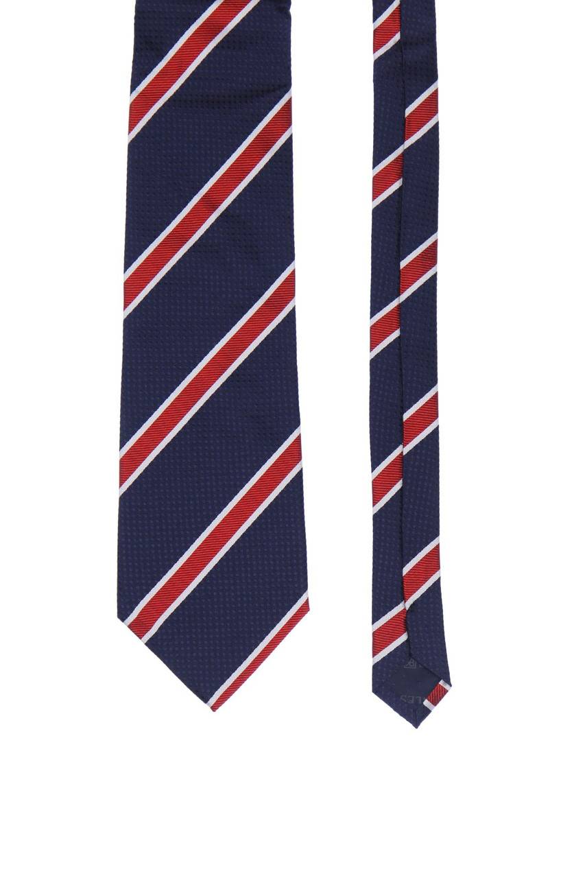 Carou Renato Balestra Seiden-Krawatte mit Streifen