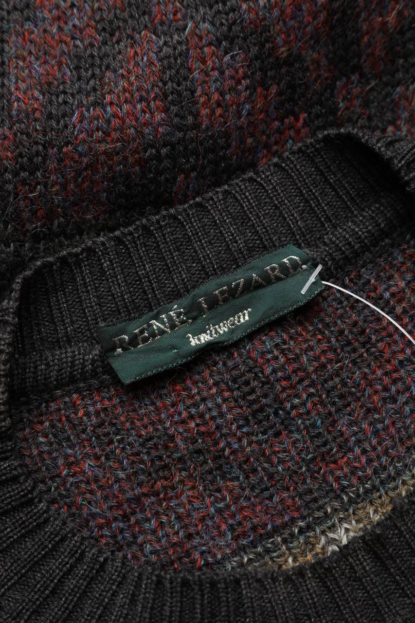 Carou RENÉ LEZARD Pullover Aus Woll-Mix Mit Muster