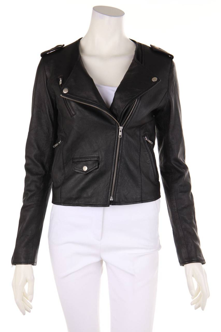 Carou REPEAT LEATHER Lederjacke im Biker-Stil