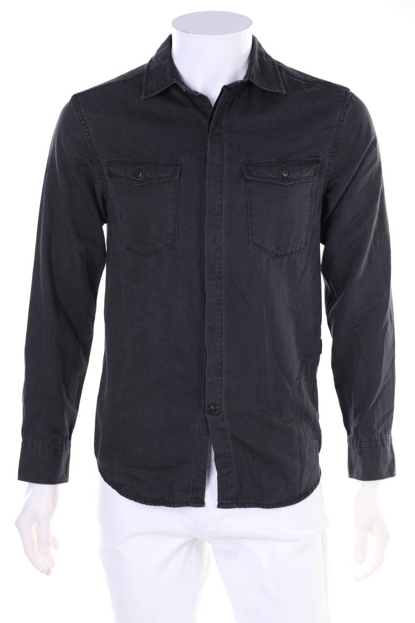 Carou REPLAY Jeans-Hemd mit aufgesetzten Taschen