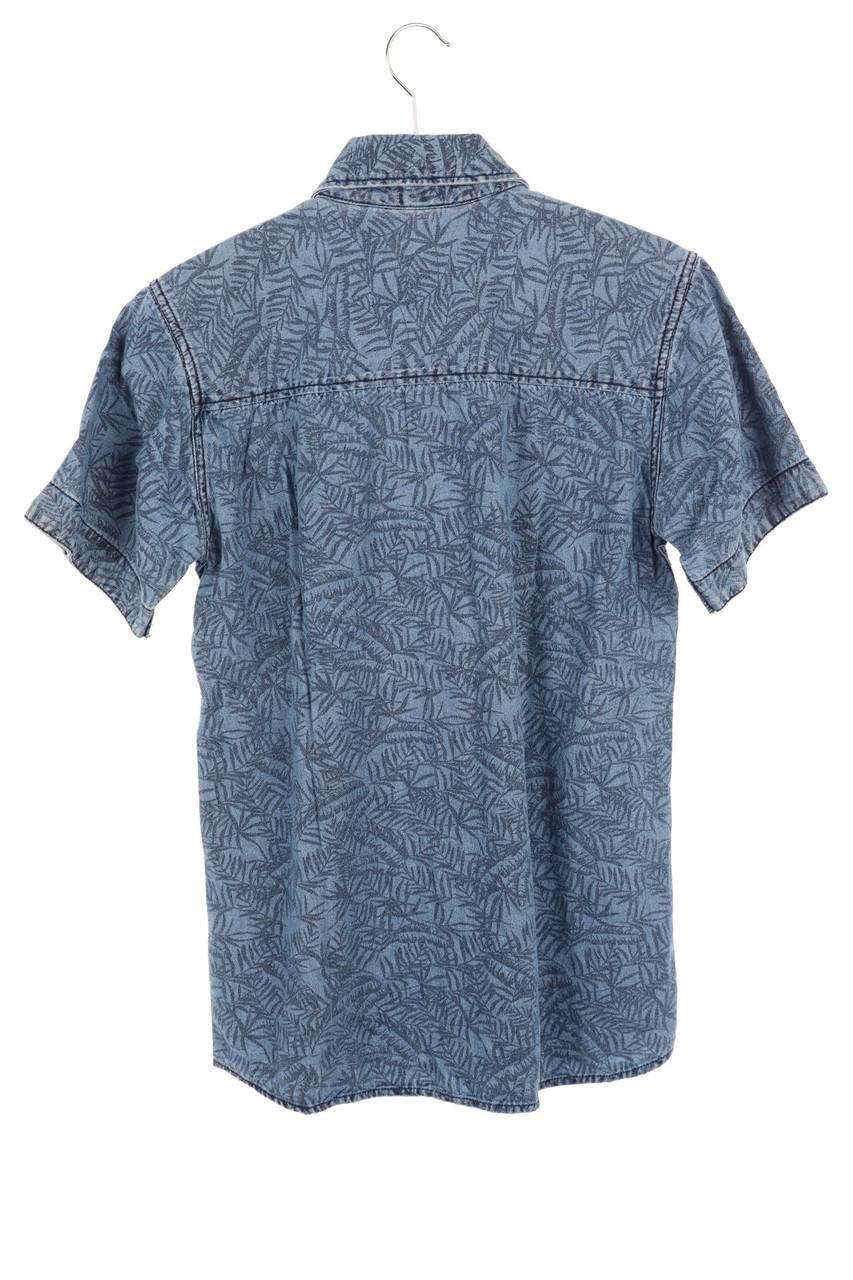 Carou REVIEW Denim-Hemd Mit Muster