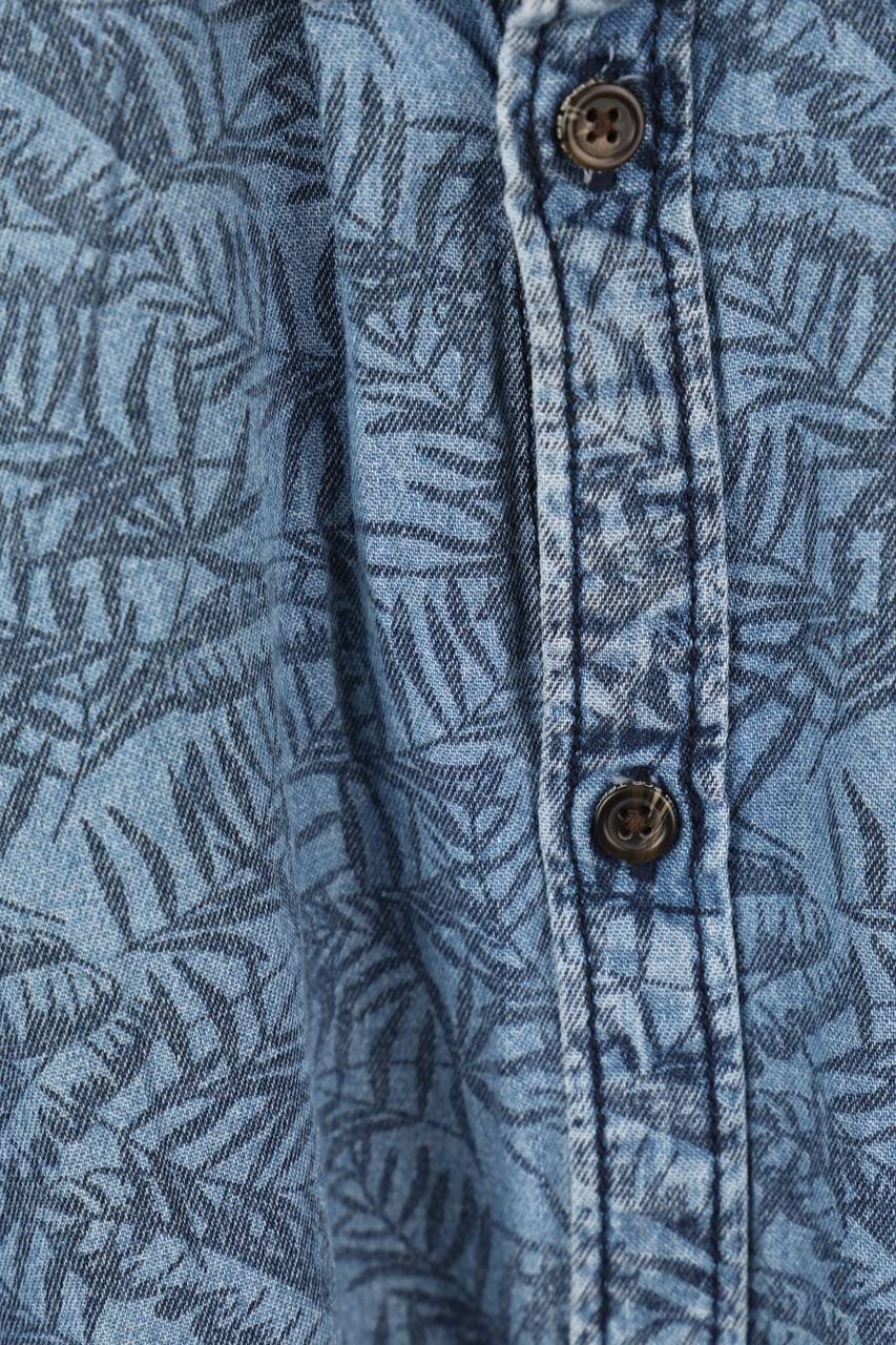 Carou REVIEW Denim-Hemd Mit Muster