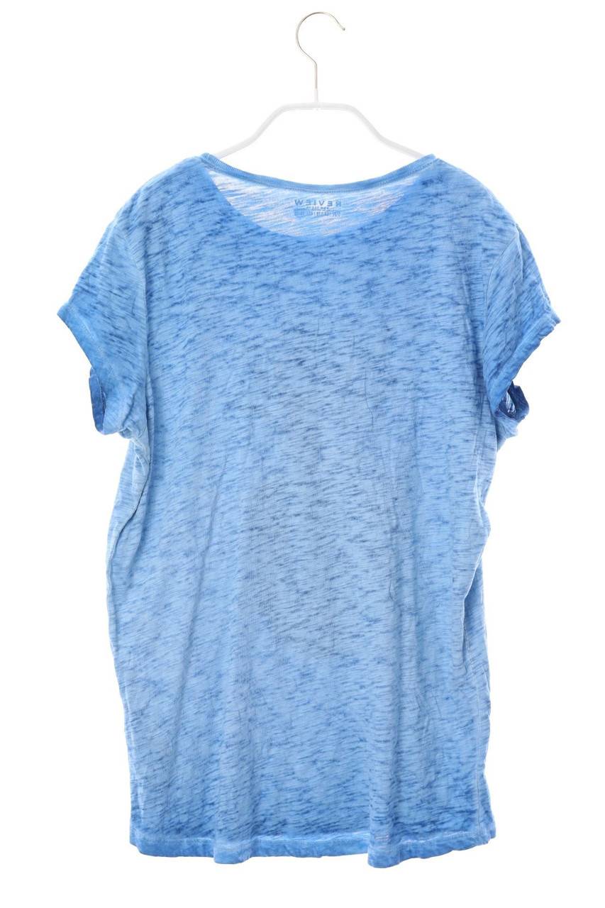 Carou REVIEW Garment Dyed-T-Shirt Mit Pailletten