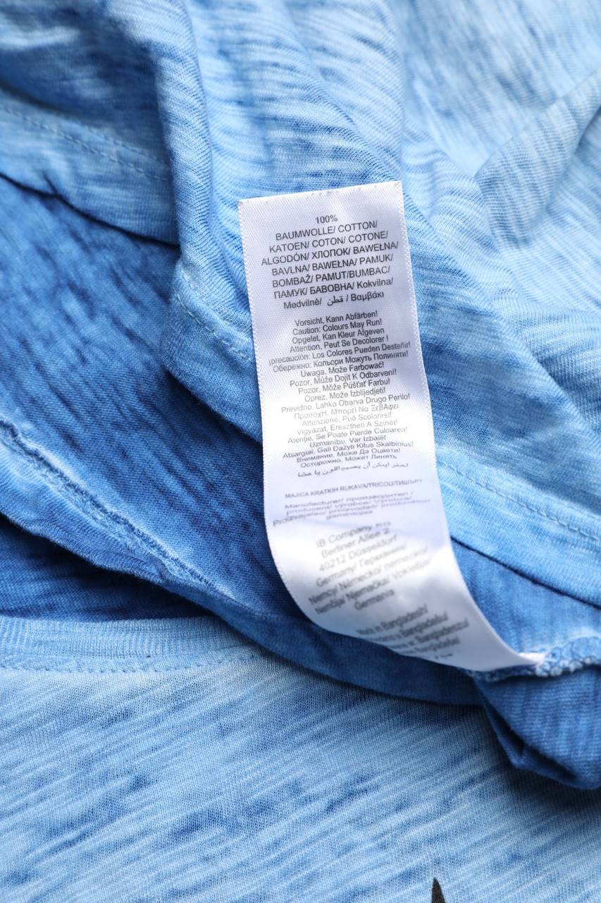 Carou REVIEW Garment Dyed-T-Shirt Mit Pailletten