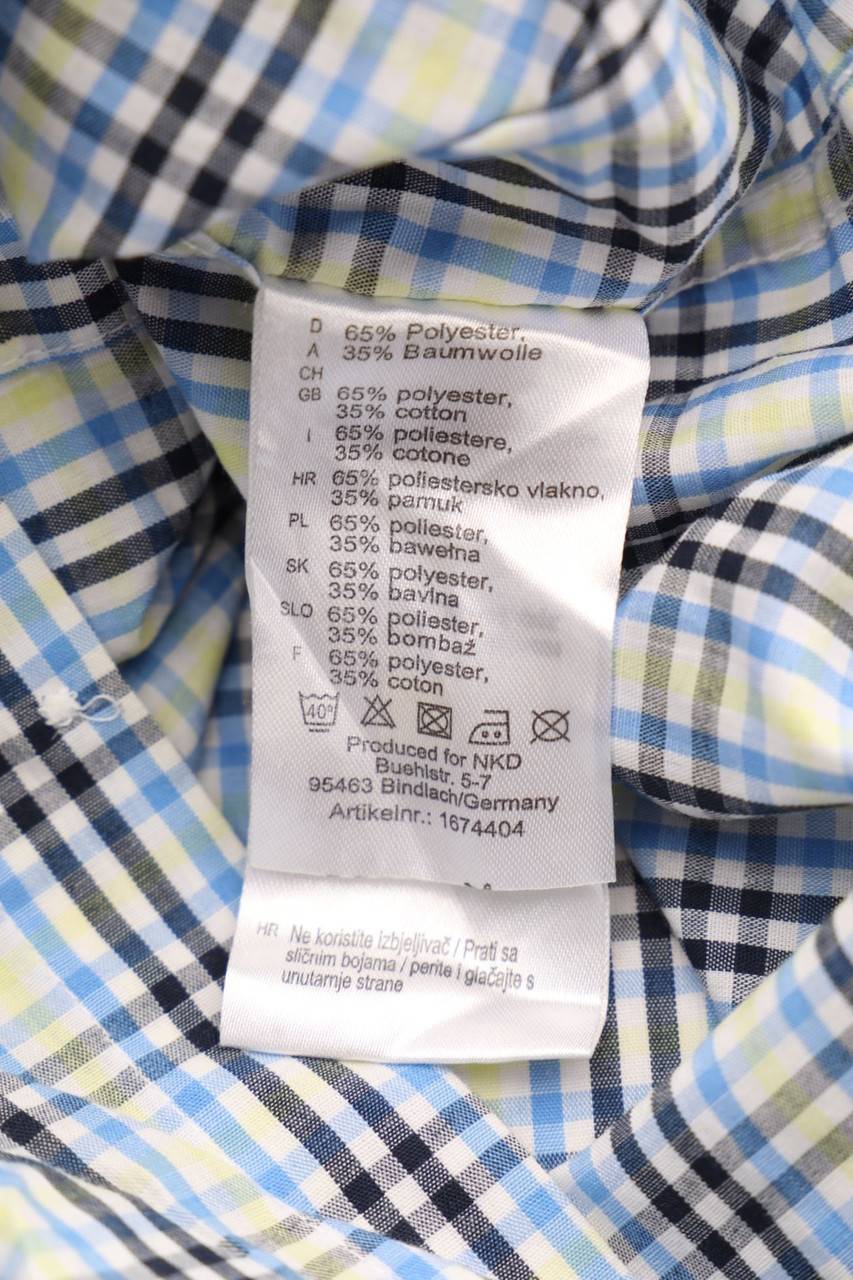 Carou REWARD Kurzarm-Hemd Mit Karo-Muster