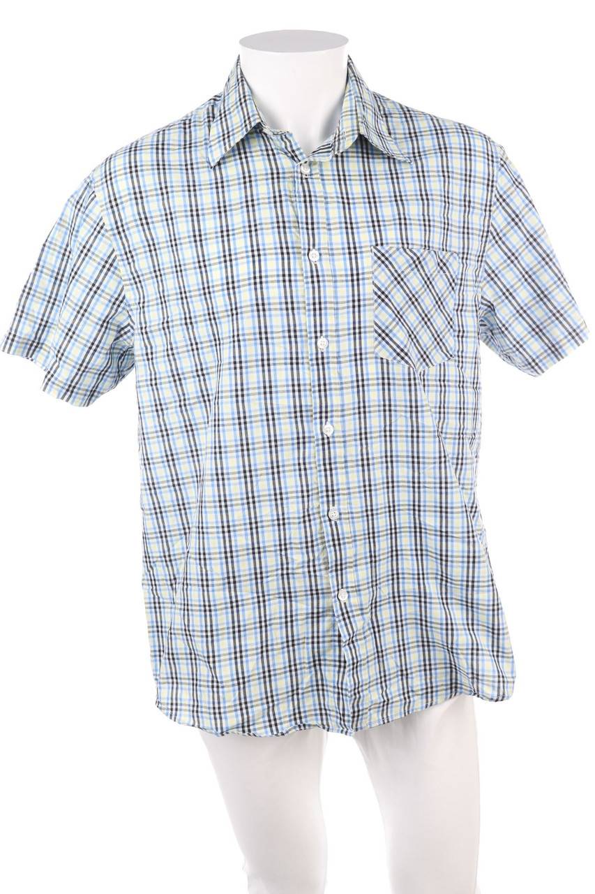 Carou REWARD Kurzarm-Hemd mit Karo-Muster