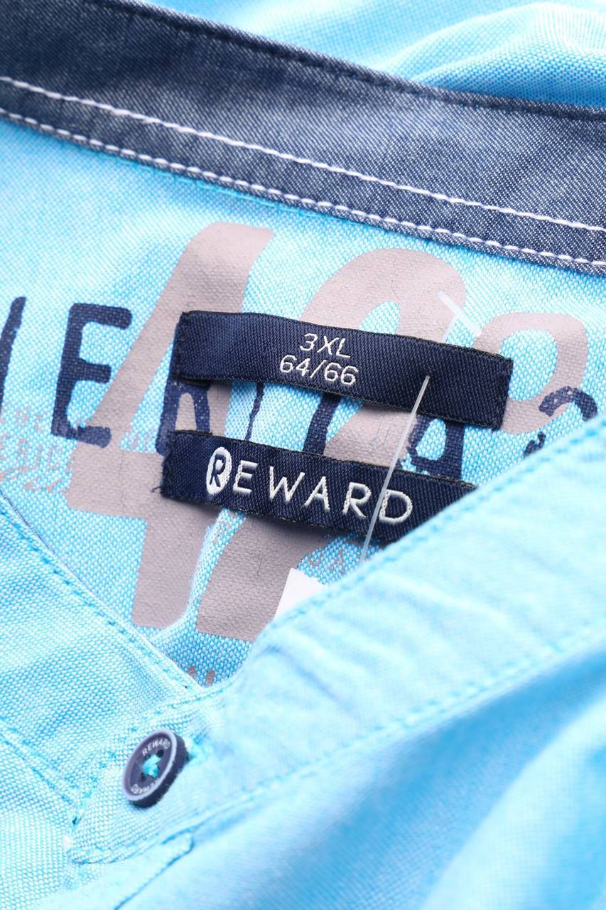 Carou REWARD Kurzarm-Hemd Mit Logo-Stickerei