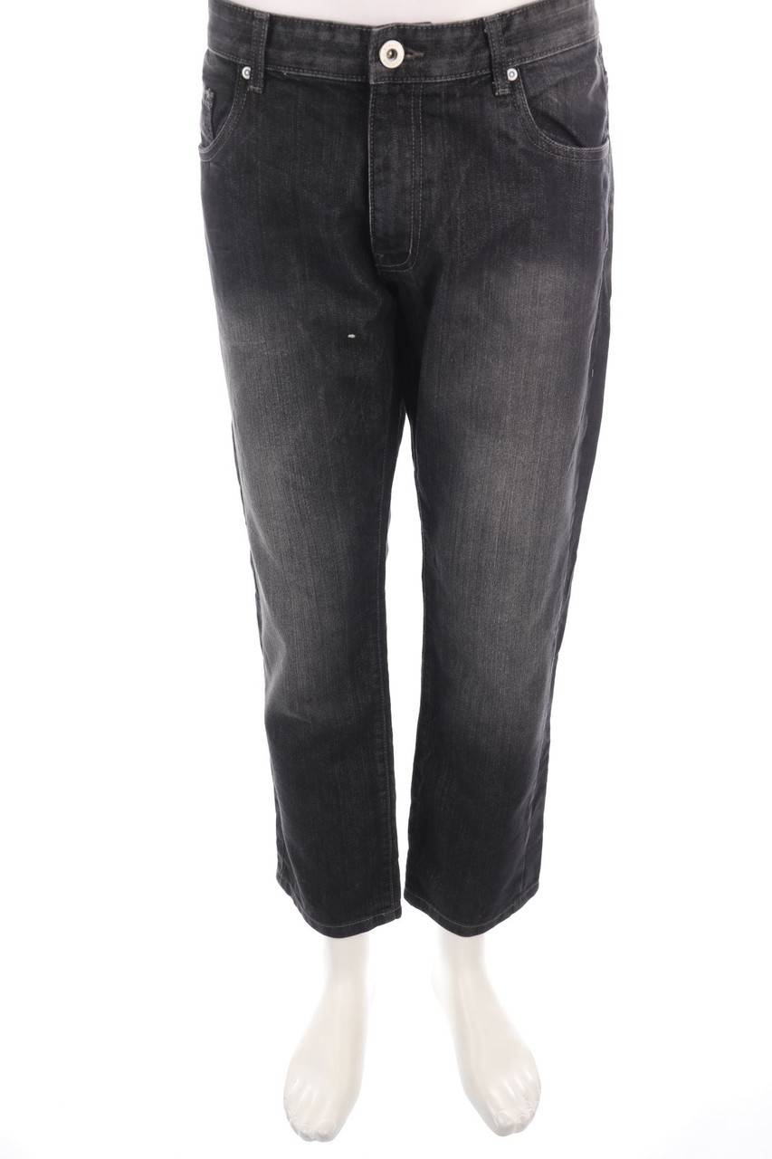 Carou REWARD Used Look Straight Cut Jeans
