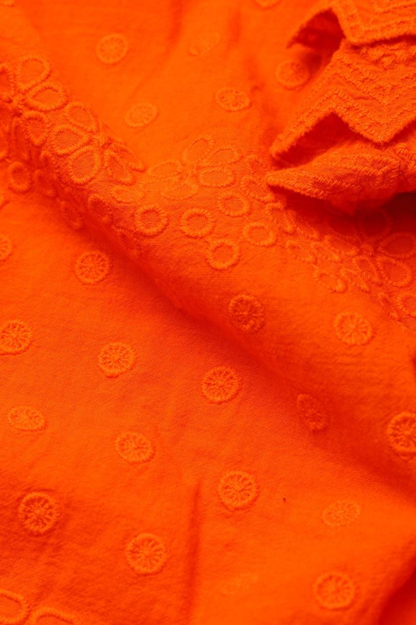 Carou RIANI Kurzarm-Shirt Mit Stickereien