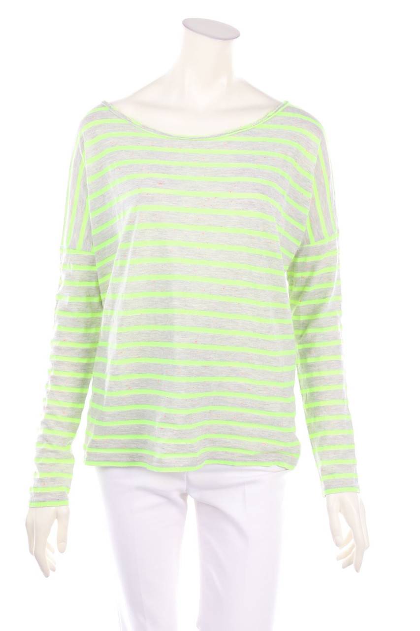 Carou rich & royal Batwing-Shirt mit Streifen