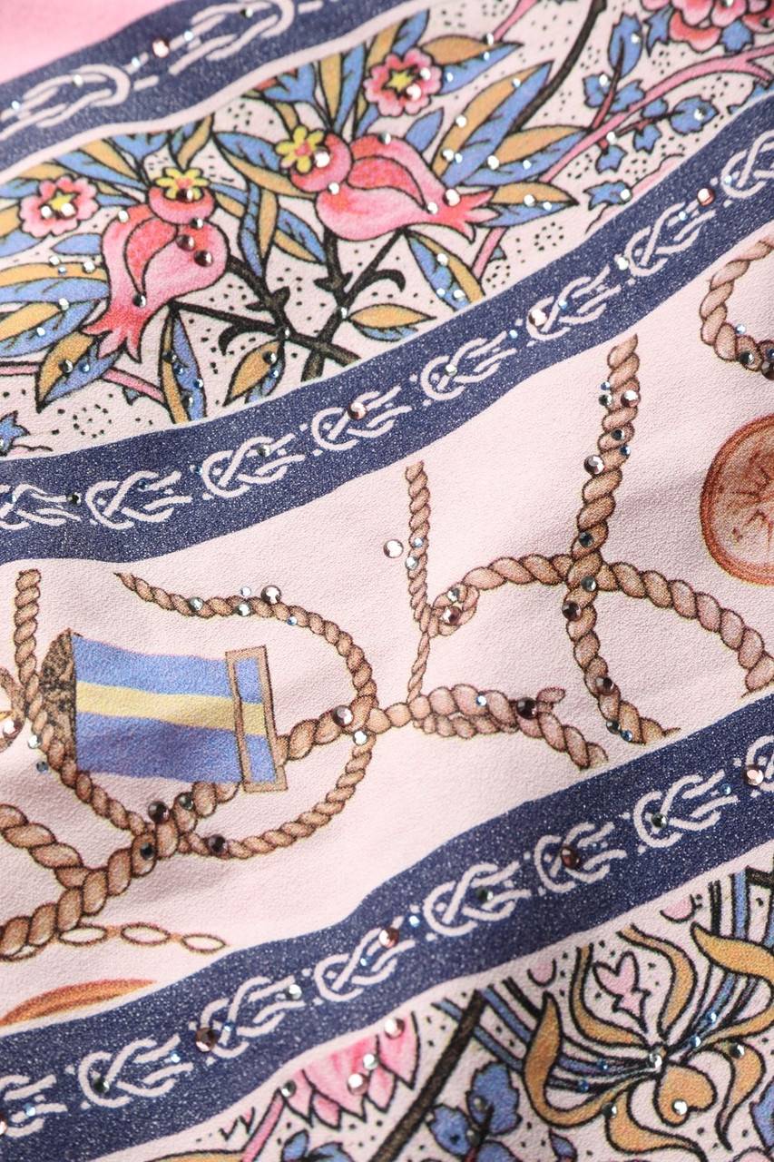 Carou Rich & Royal Kurzarm-Shirt Mit Print