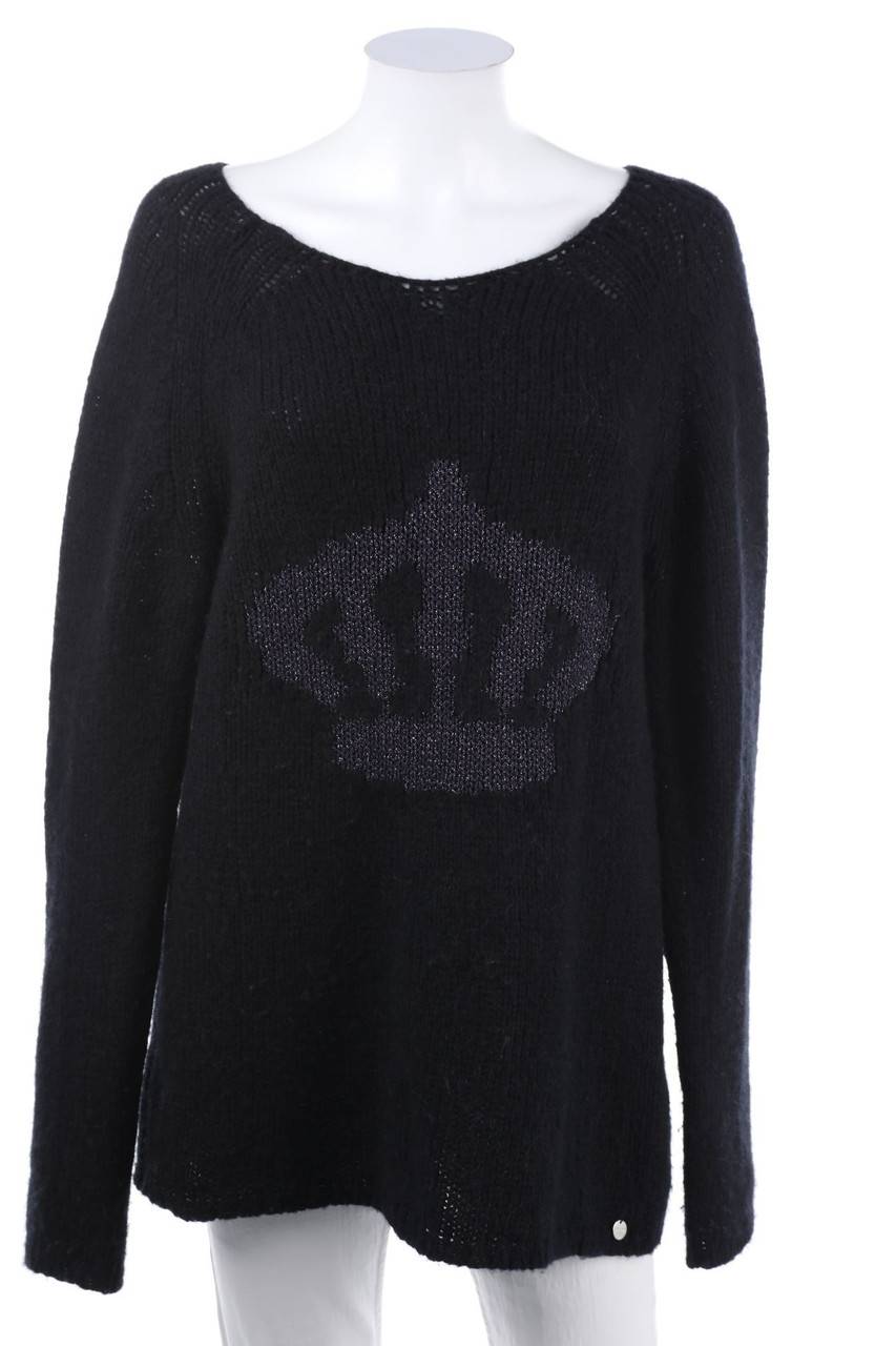 Carou rich & royal Strick-Pullover aus Alpaka-Mix