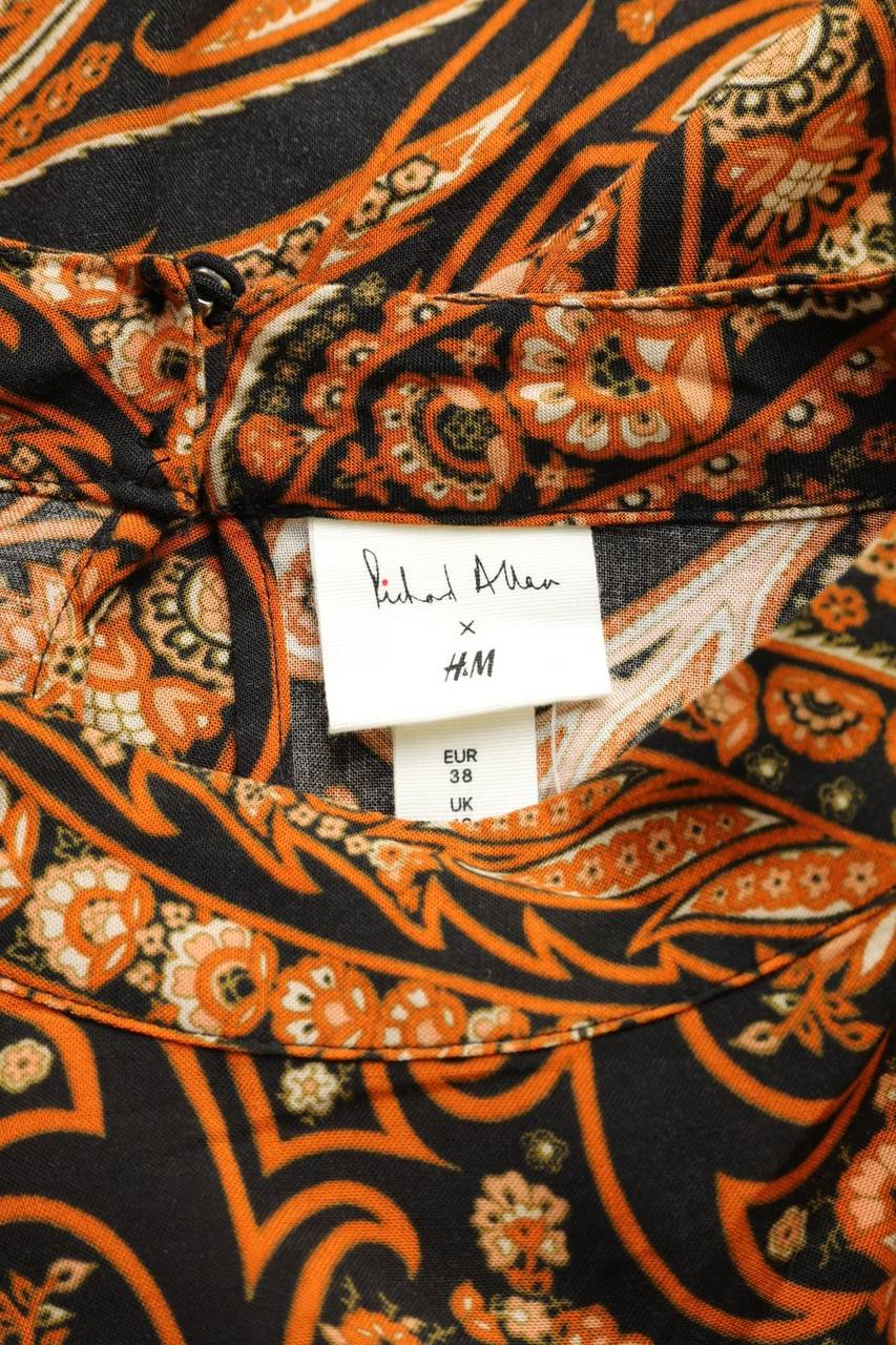 Carou Richard Allan X H&M Kleid Mit Paisley-Print