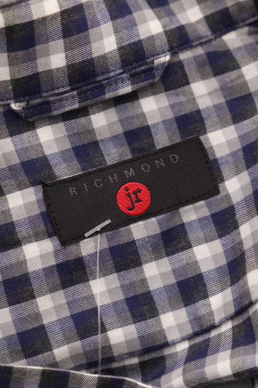 Carou RICHMOND JR Karo-Hemd Mit Print