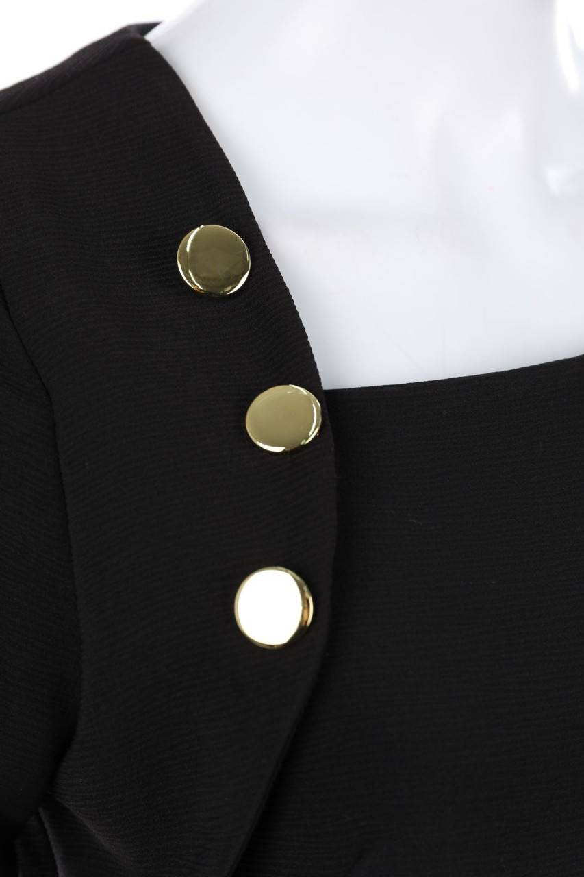 Carou RINASCIMENTO Abendkleid Mit Schmuck-Knöpfen