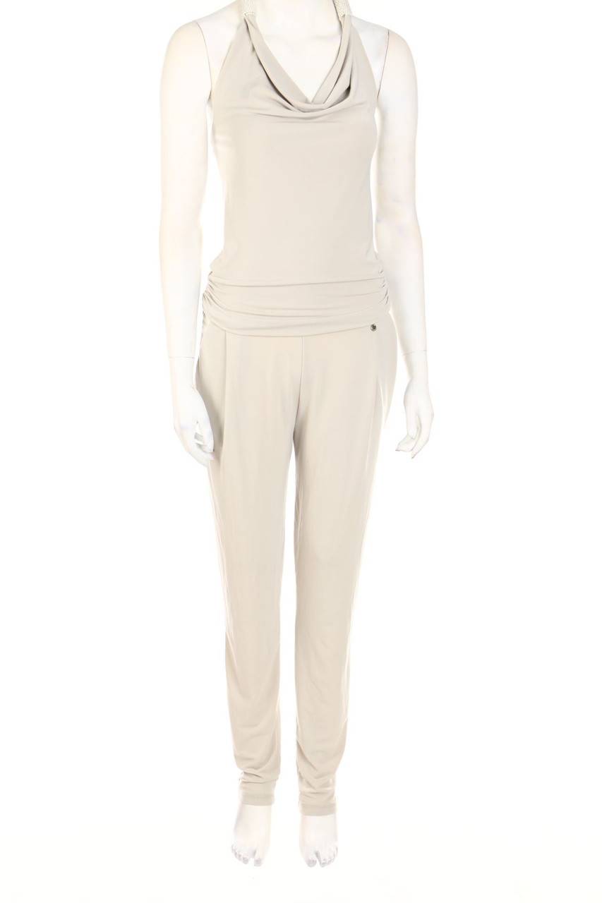 Carou RINASCIMENTO Neckholder-Jumpsuit mit Perlen