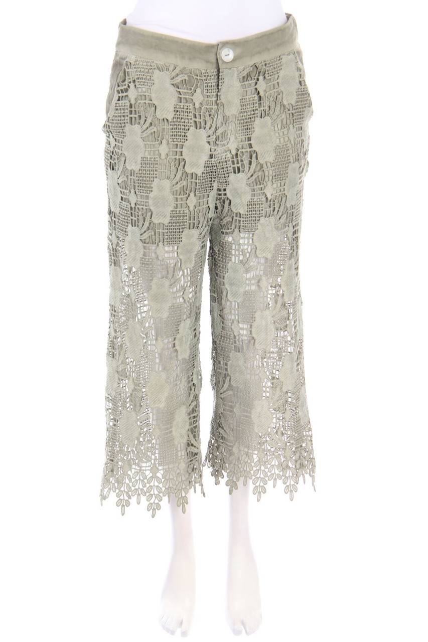 Carou RINO & PELLE Garment Dyed-Culotte aus Spitze