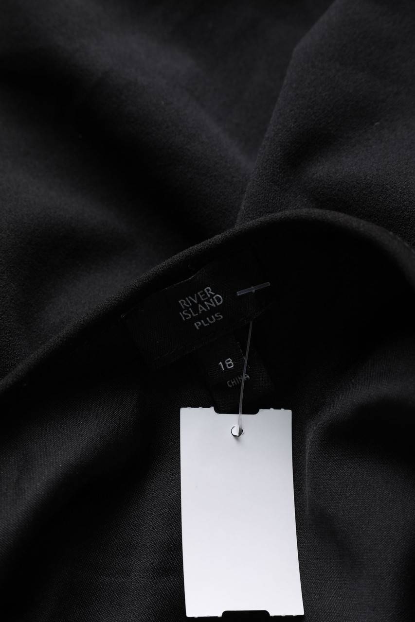 Carou RIVER ISLAND Plissee-Bluse Mit Perlen