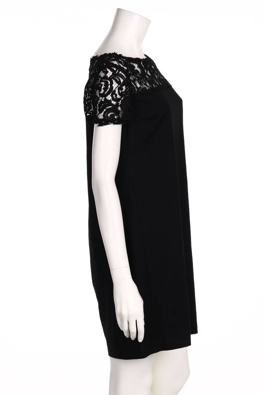 Carou ROBERTA SCARPA Kleid Mit Spitzen-Einsatz