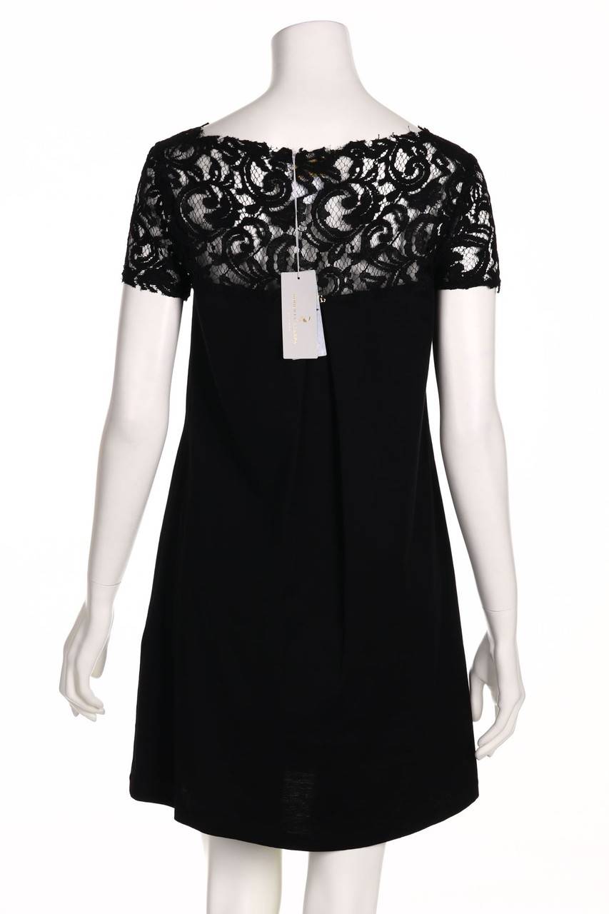 Carou ROBERTA SCARPA Kleid Mit Spitzen-Einsatz