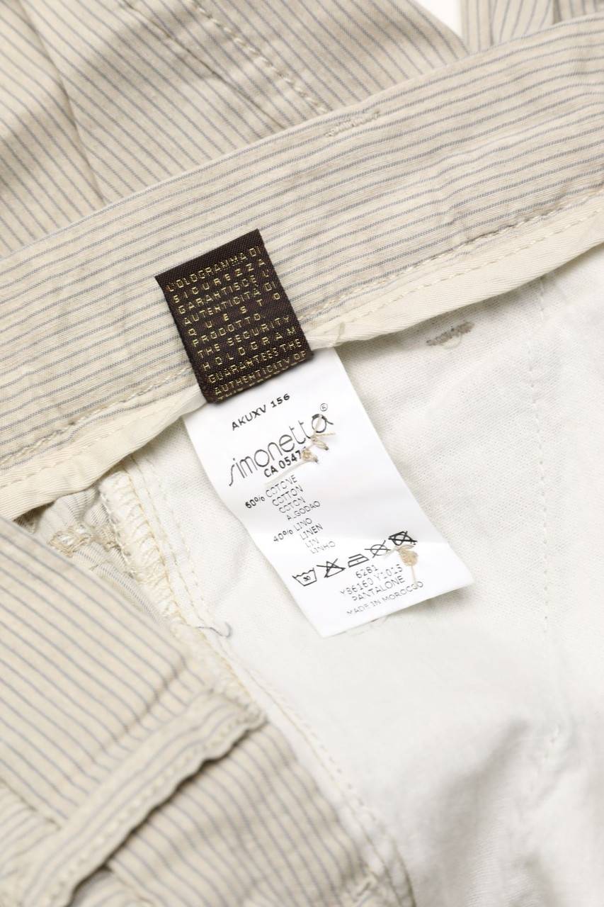 Carou Roberto Cavalli Hose Aus Leinen-Mix