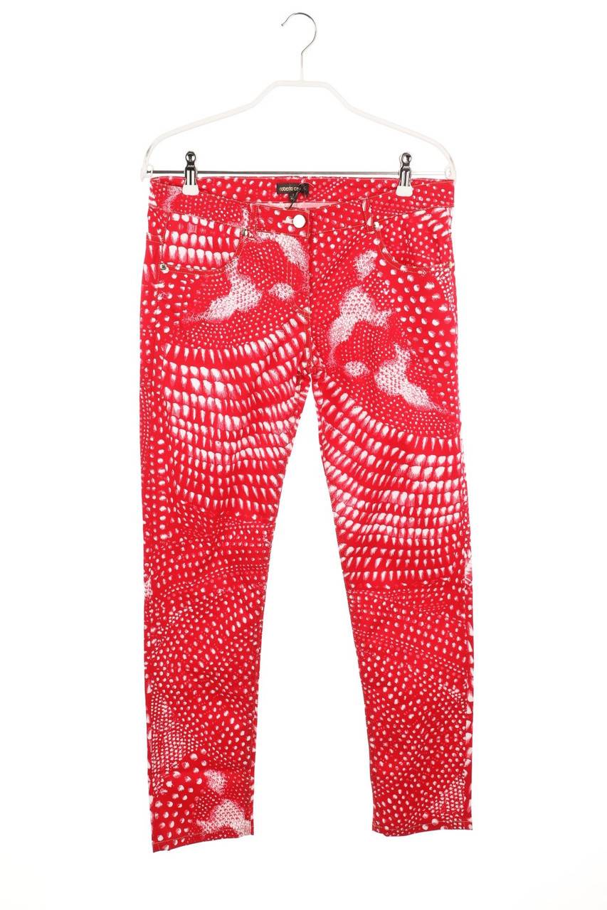 Carou roberto cavalli Hose mit Animal-Print