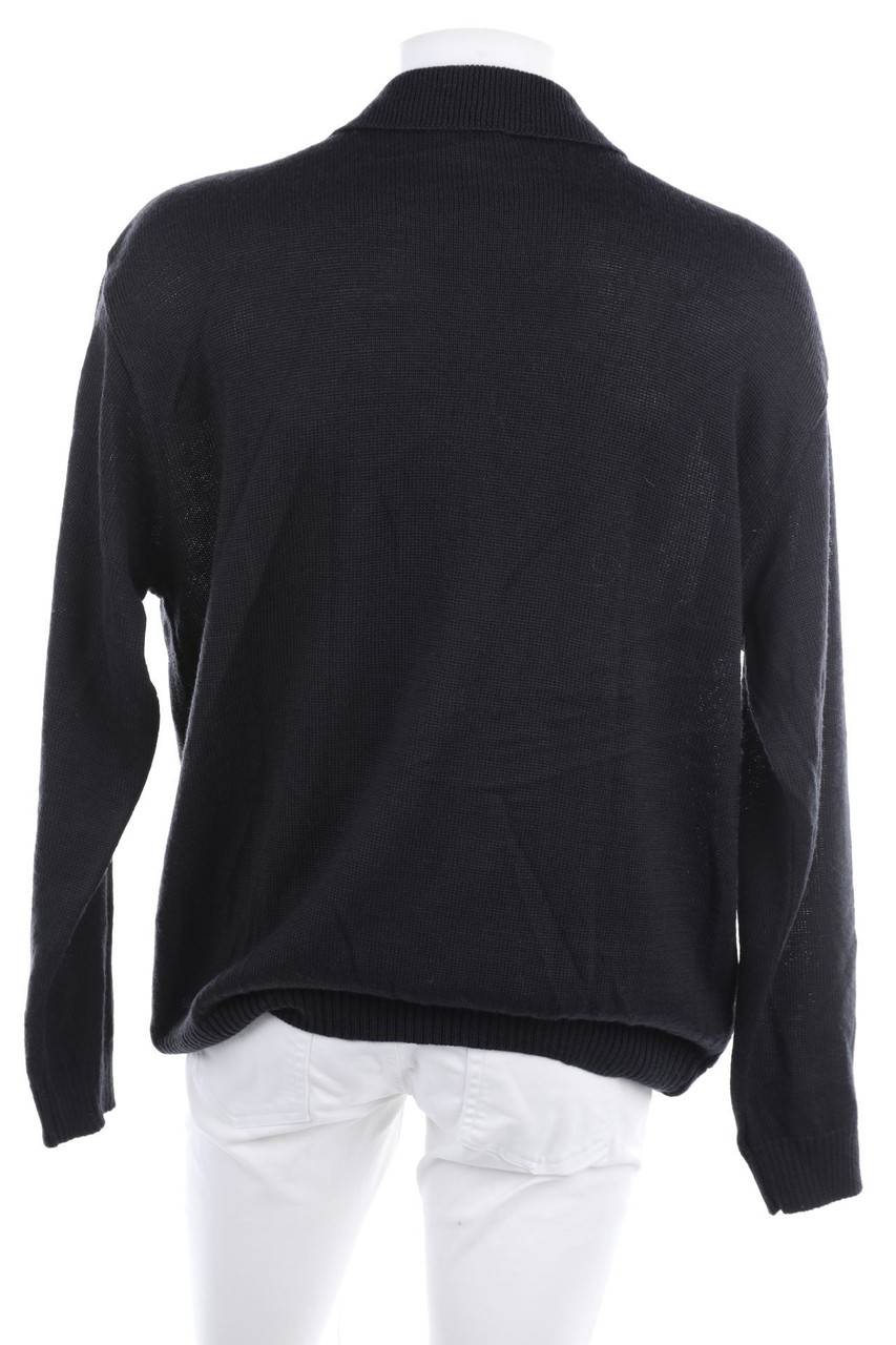 Carou Roger Kent Zipper-Cardigan Mit Muster