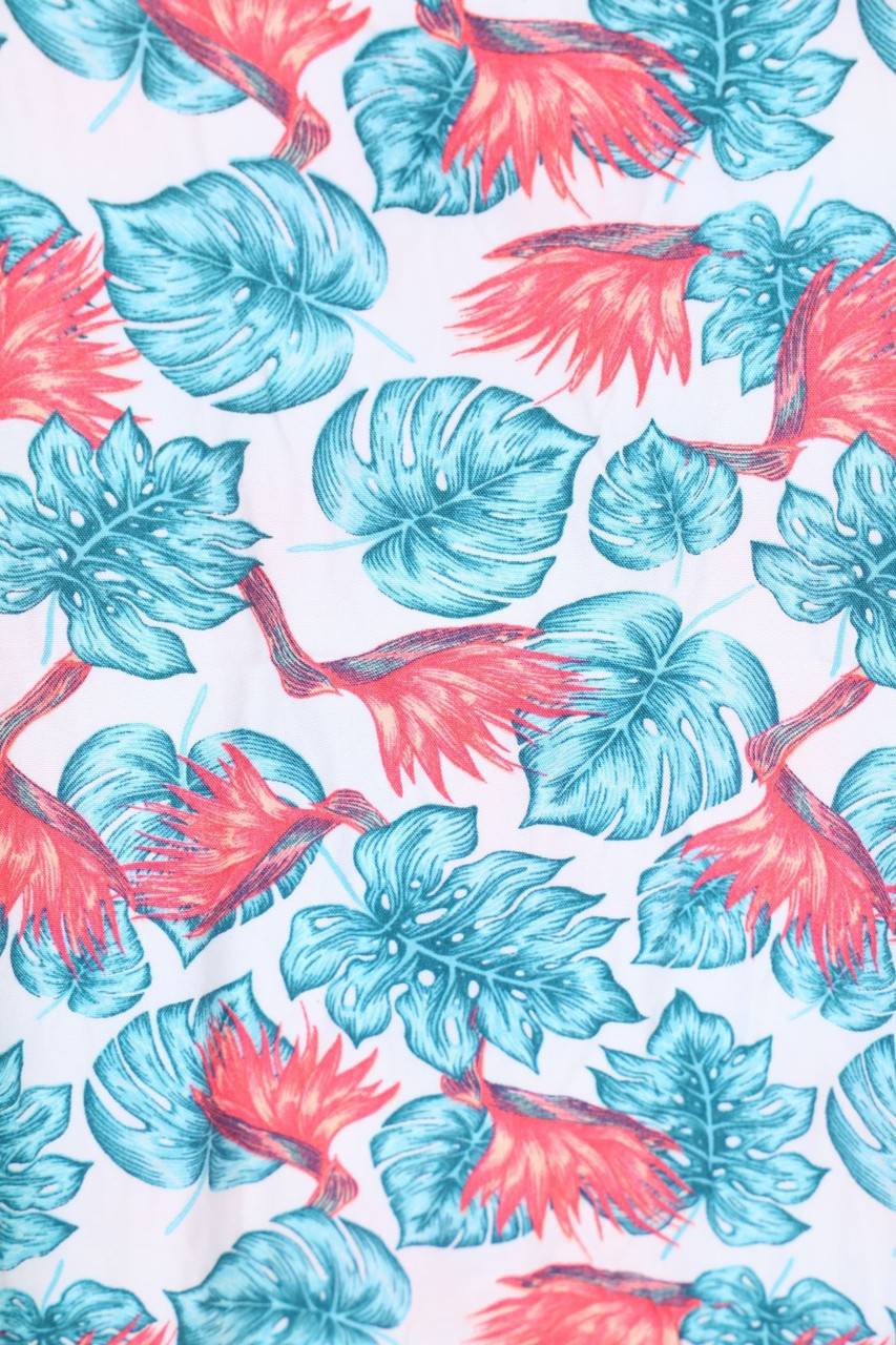 Carou ROXY Kleid Mit Tropical Print