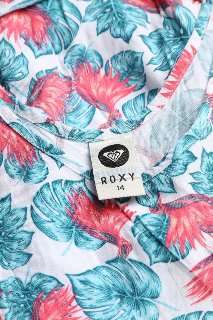 Carou ROXY Kleid Mit Tropical Print
