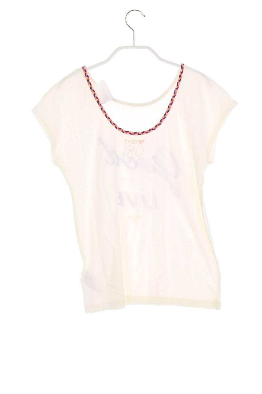 Carou ROXY T-Shirt Mit Statement-Print