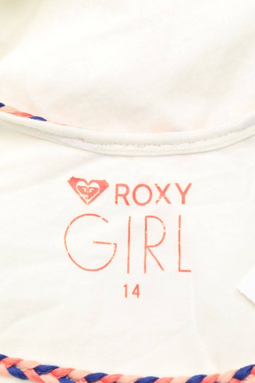 Carou ROXY T-Shirt Mit Statement-Print