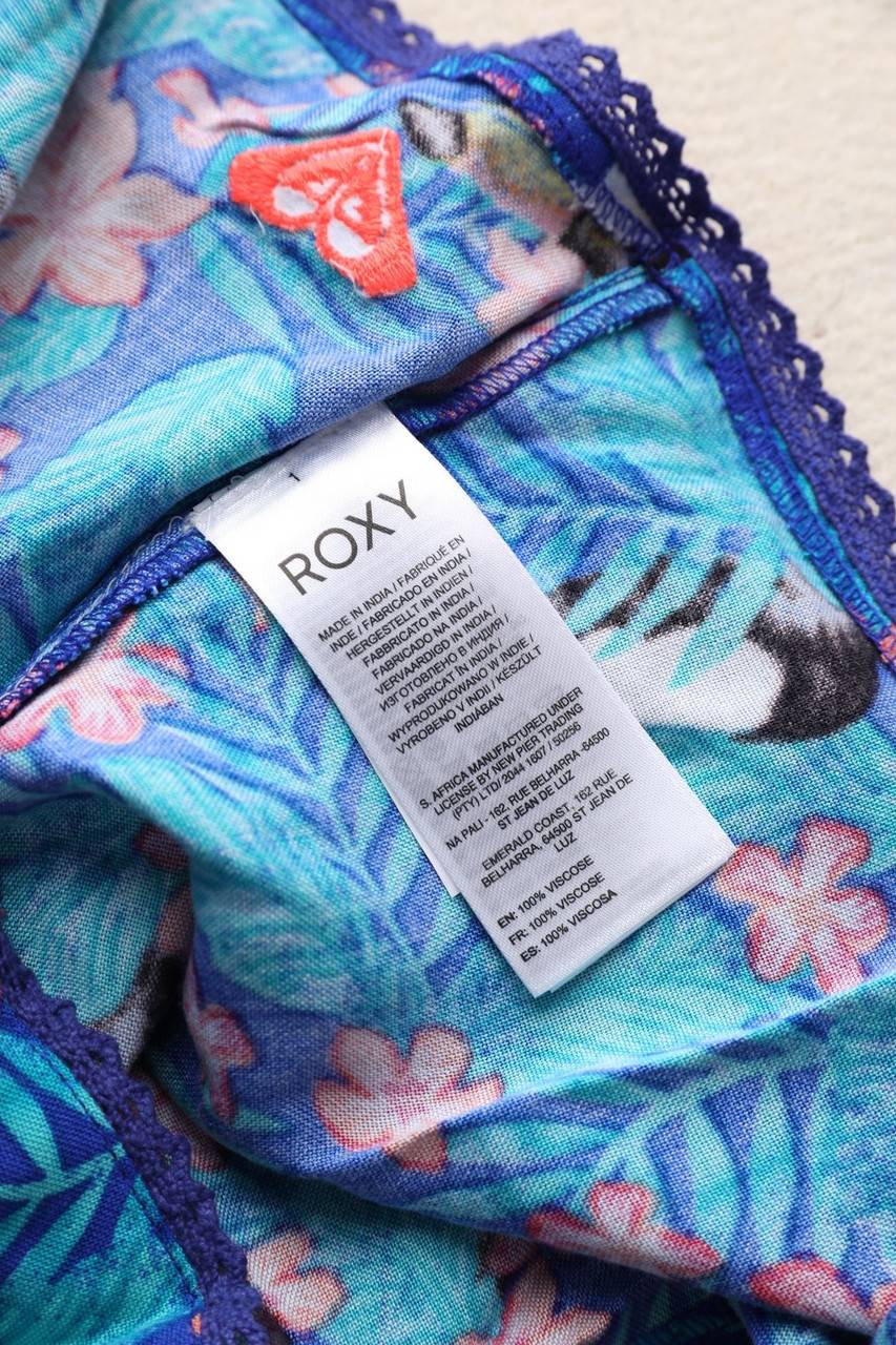Carou ROXY Top Mit Tropical Print