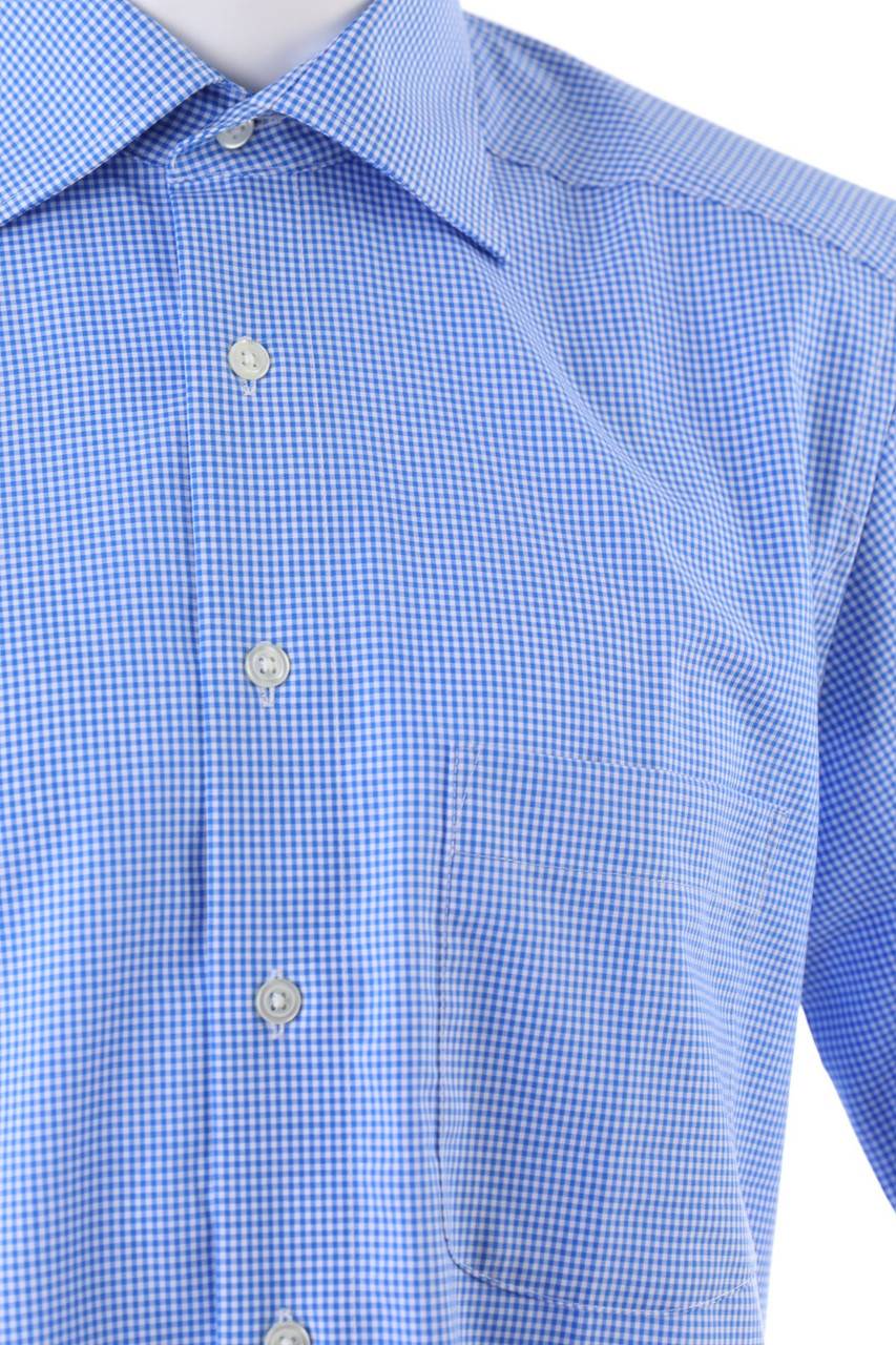 Carou ROYAL CLASS Kariertes Kurzarm-Hemd