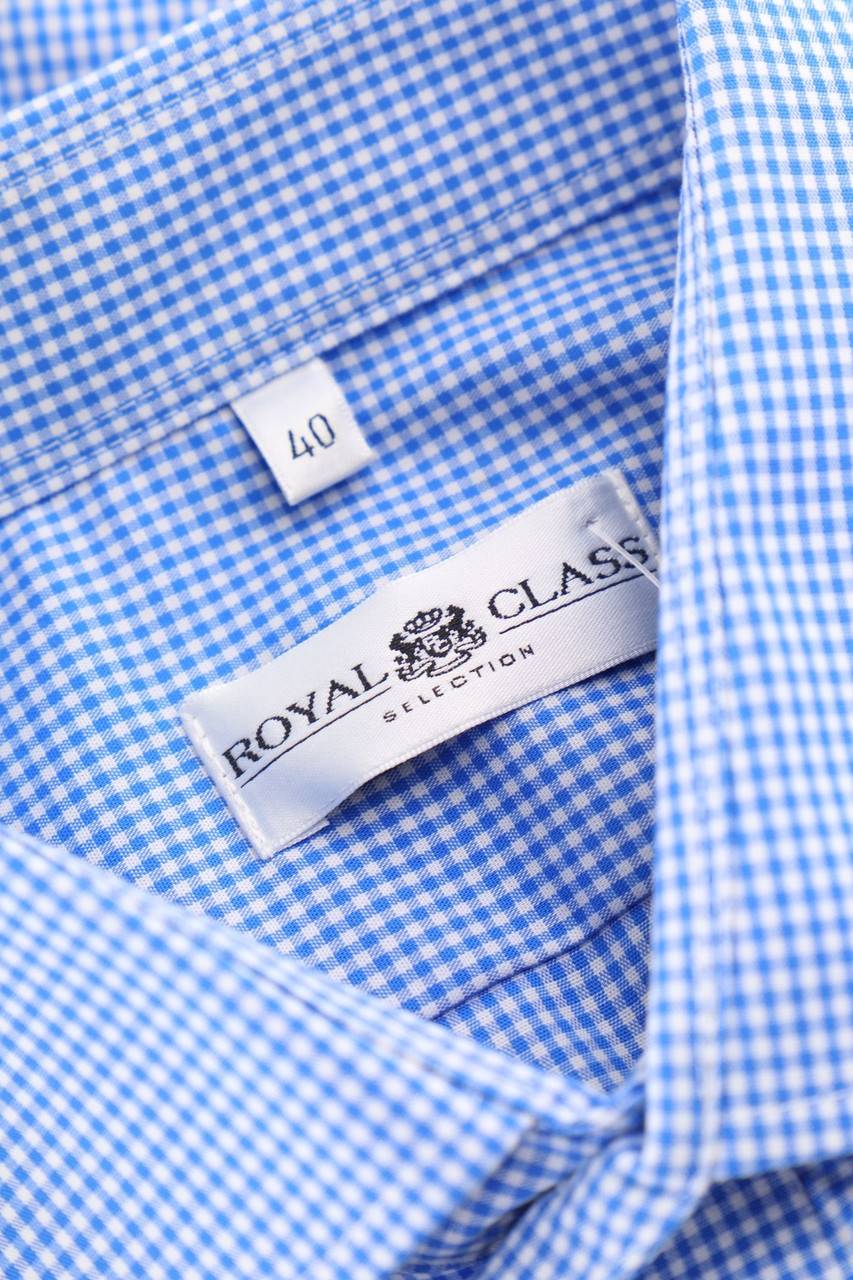 Carou ROYAL CLASS Kariertes Kurzarm-Hemd