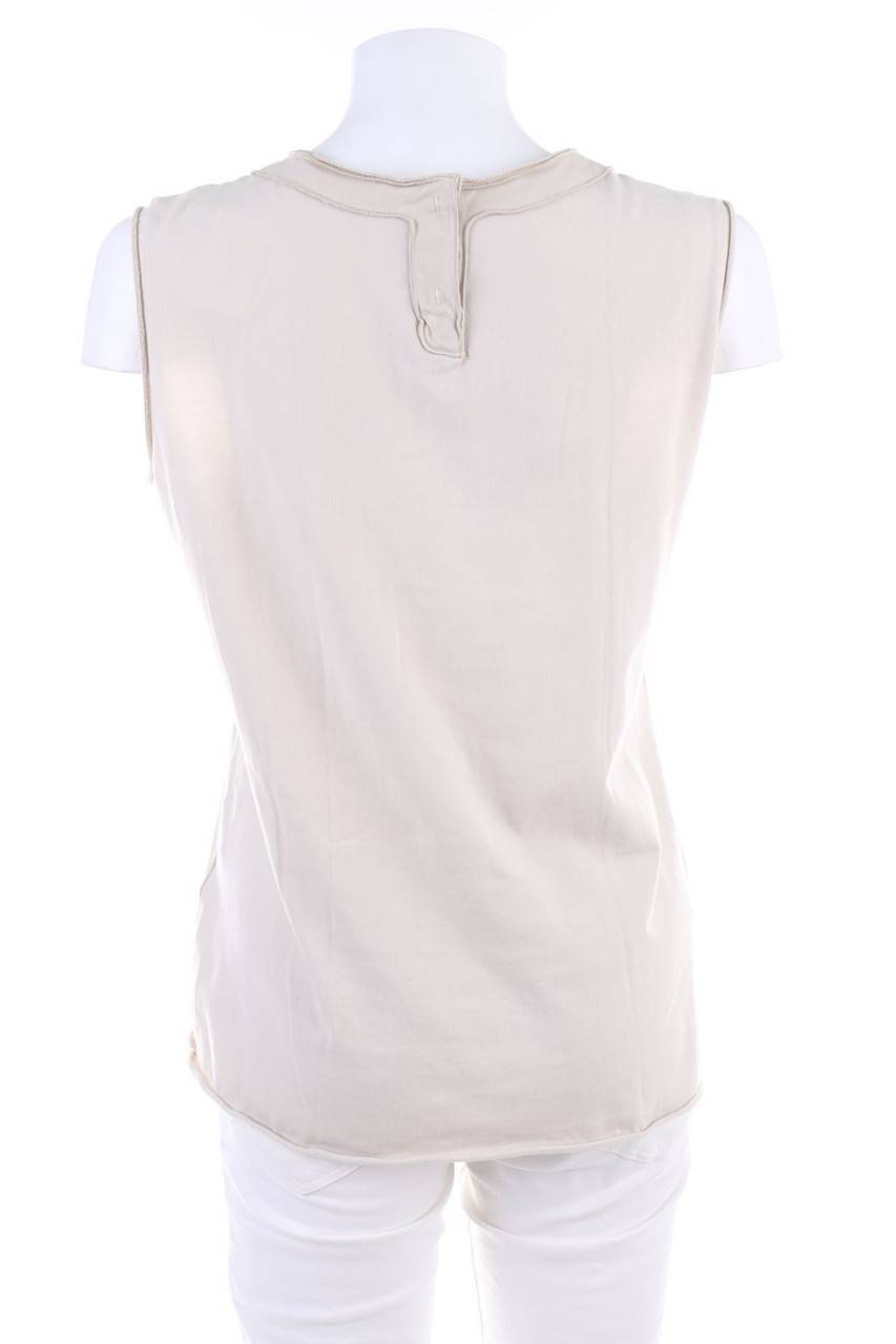 Carou ´S Max Mara Top Mit Schmuckstein-Applikation