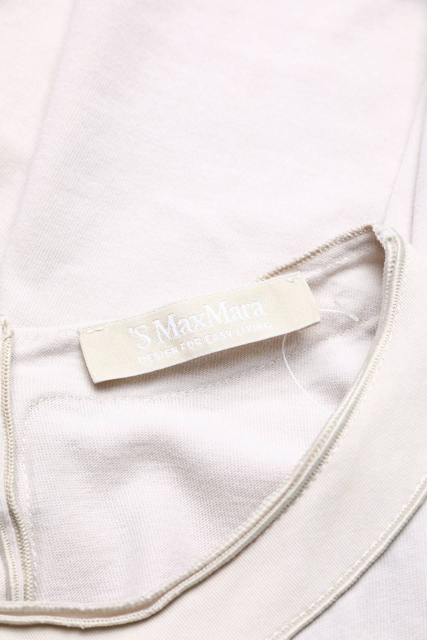 Carou ´S Max Mara Top Mit Schmuckstein-Applikation