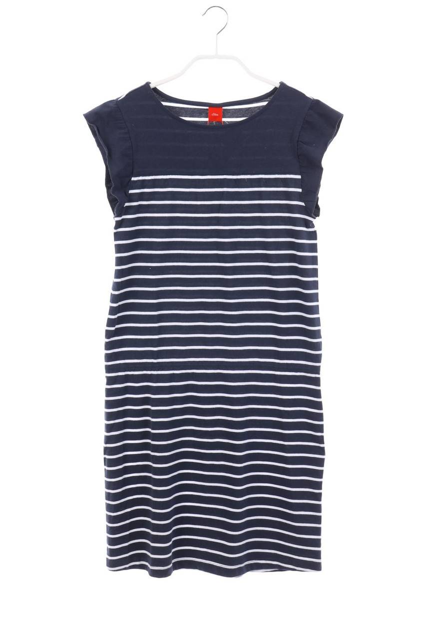 Carou s.Oliver Baumwoll-Kleid mit Streifen
