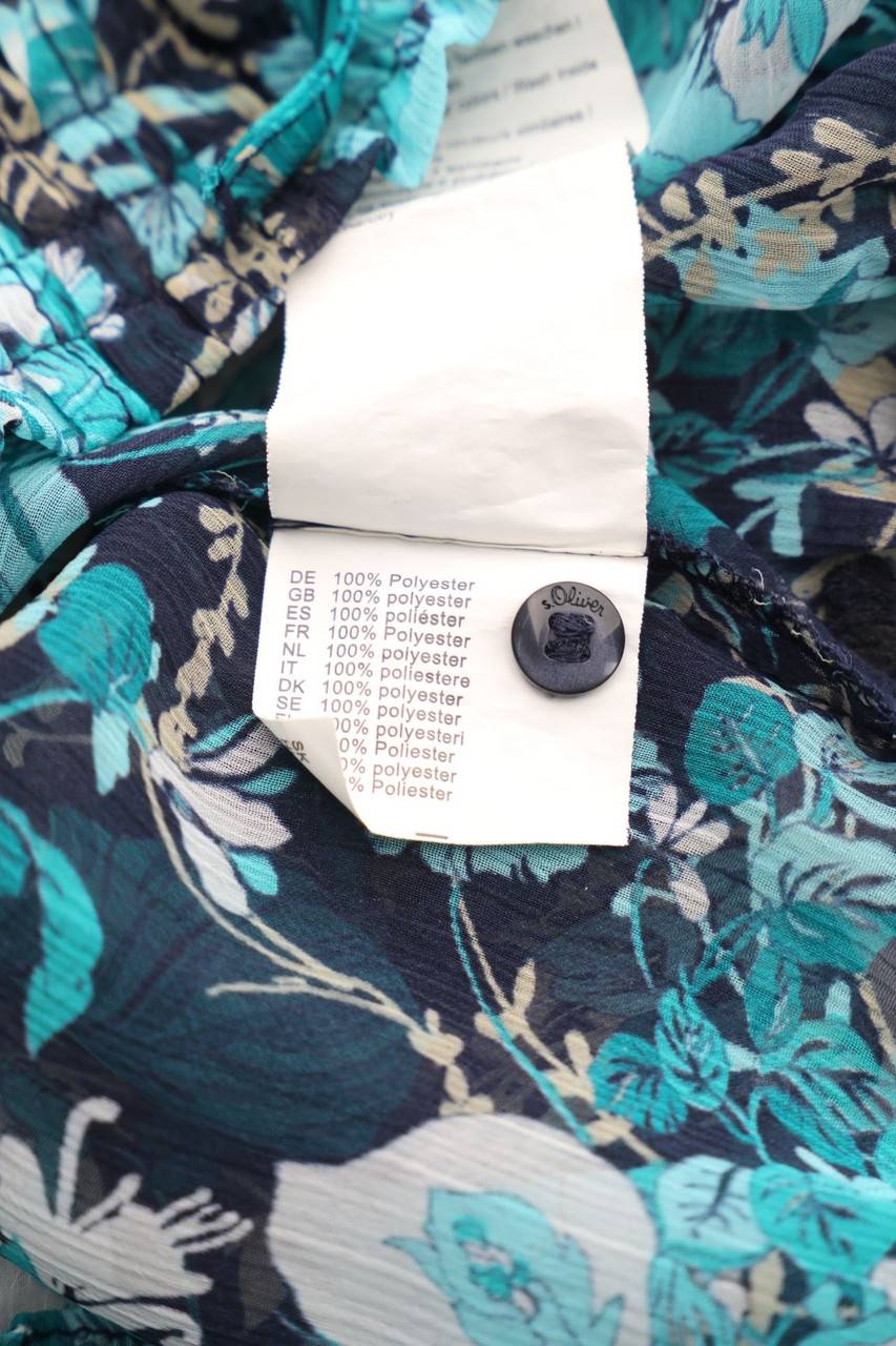 Carou S.Oliver Bluse Mit 3/4-Ärmel