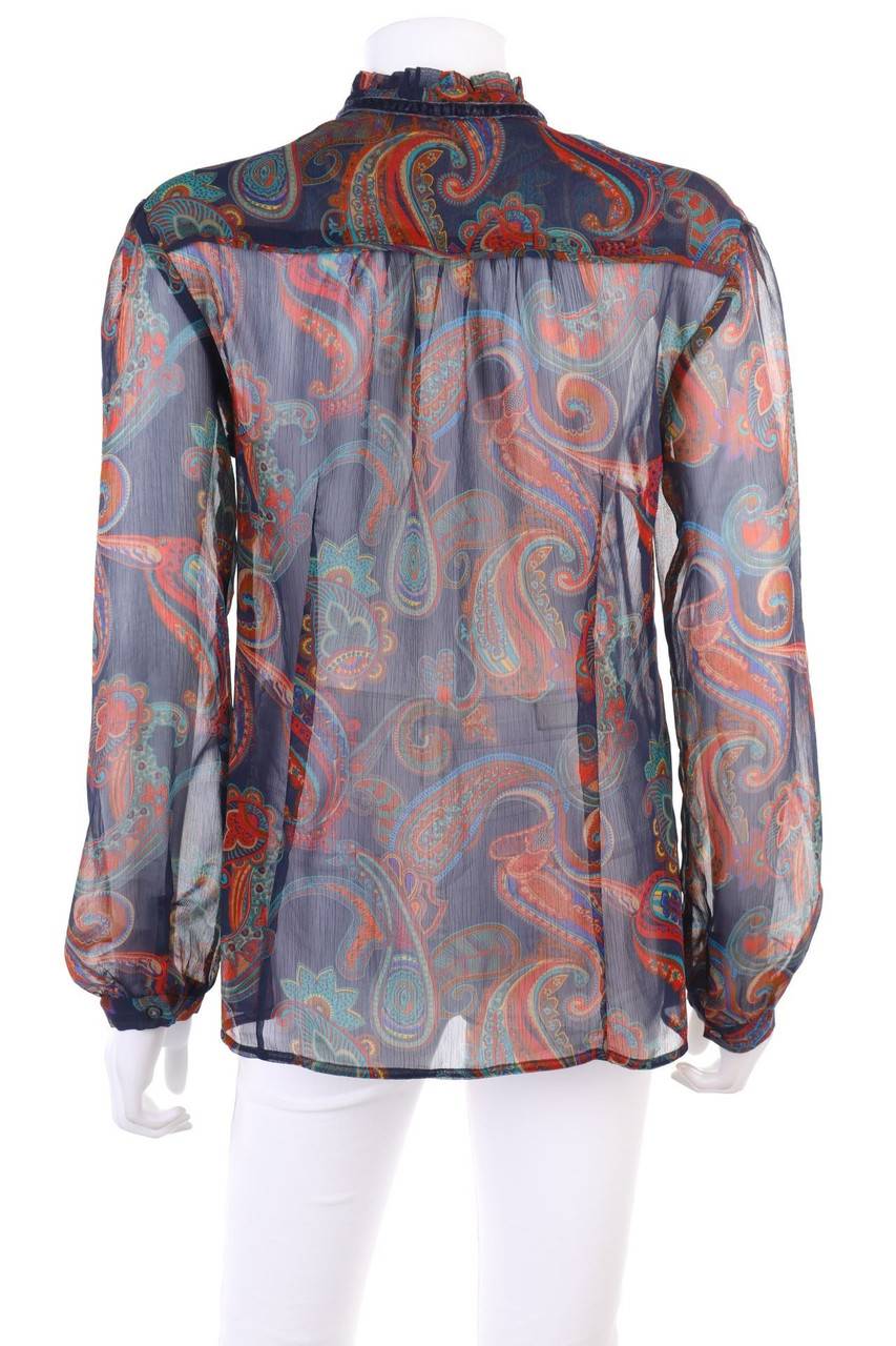 Carou S.Oliver Bluse Mit Ethno-Print