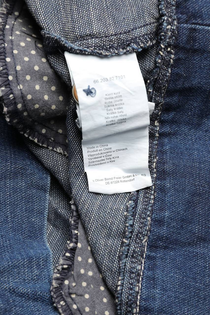 Carou S.Oliver Denim-Kleid