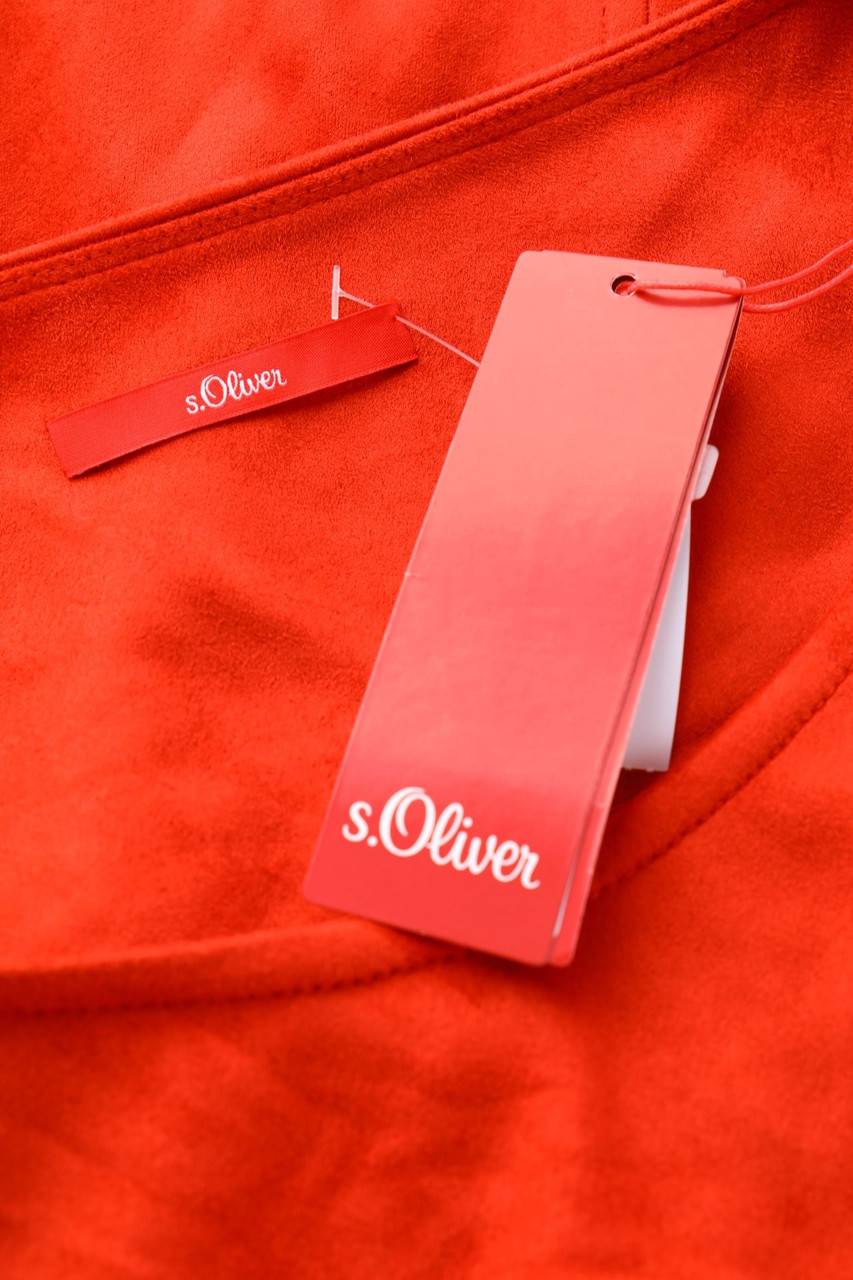 Carou S.Oliver Faux Leather-Kleid